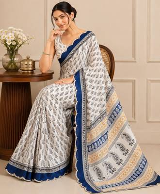 premium heavy chinon silk blend mirror work saree 4