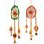 multicolor catchers indian decoration mehndi decor hangings (pack of 2)