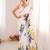 heavy chinon silk blend mirror work saree