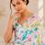 heavy chinon silk blend mirror work saree