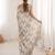 heavy chinon silk blend mirror work saree