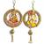 handmade laxmi ganesh wall hanging decorative  traditional for home decoration (pack of 2)