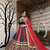 Multi Color Real Mirror Work With Dori & Latkan Cotton Lahenga Choli Set