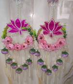 handmade decorative wall handmade for home decorative door hanging latkan for home decorations (pack of 2)