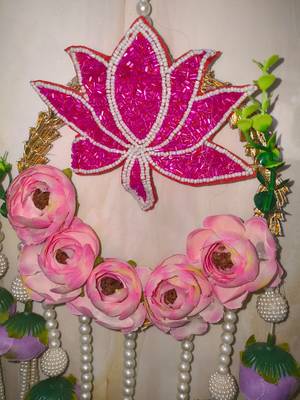 handmade decorative wall handmade for home decorative door hanging latkan for home decorations (pack of 2) 3