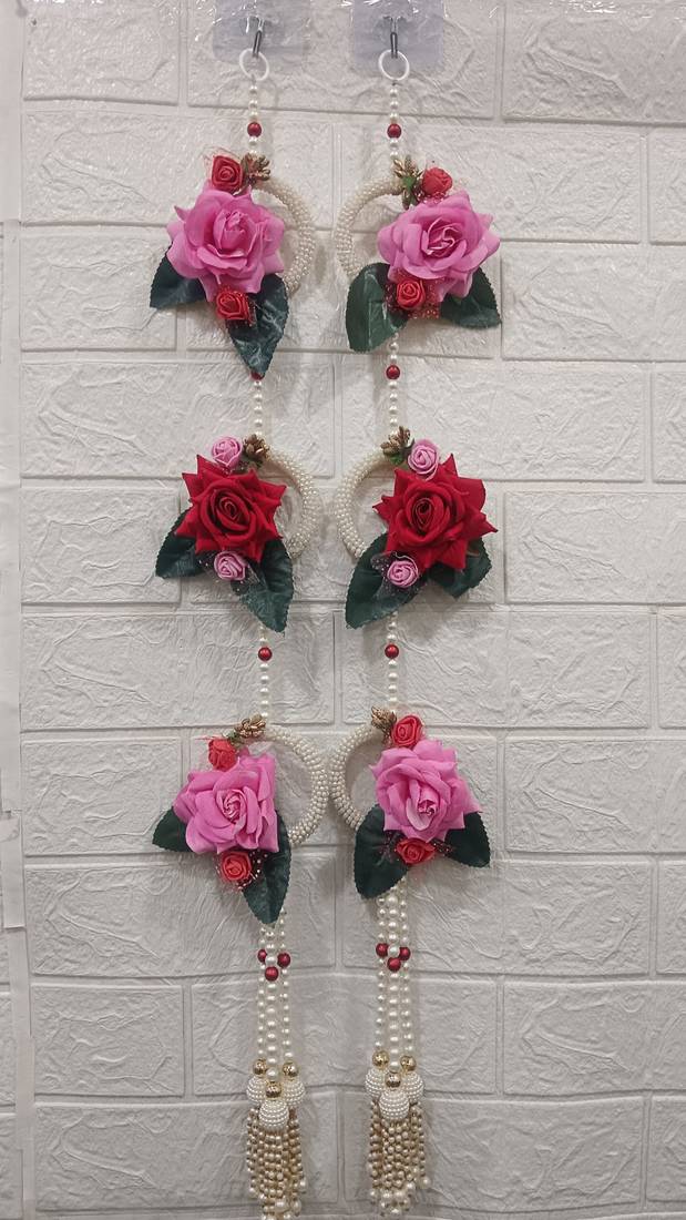 2 moti chudi string & 2 moti chudi tea light for home decoration, diwali decoration 