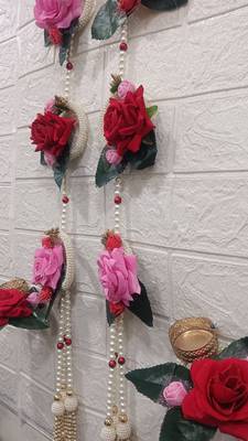 2 moti chudi string & 2 moti chudi tea light for home decoration, diwali decoration  3