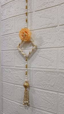decorative square chudi latkan hanging perfect for home decor  handmade toran door hanging decor (pack of 4) 2