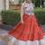 women navratri rayon lehenga choli  with lampi lace & kutchi work blouse-  full stitched free size