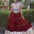 women navratri rayon lehenga choli  with lampi lace & kutchi work blouse-  full stitched free size