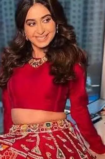 Red Navratri Lehenga Choli With Dupatta