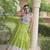women navratri rayon lehenga choli  with lampi lace & kutchi work blouse-  full stitched free size