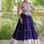 women navratri rayon lehenga choli  with lampi lace & kutchi work blouse-  full stitched free size