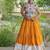 women navratri rayon lehenga choli  with lampi lace & kutchi work blouse-  full stitched free size