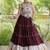 women navratri rayon lehenga choli  with lampi lace & kutchi work blouse-  full stitched free size