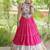 women navratri rayon lehenga choli  with lampi lace & kutchi work blouse-  full stitched free size