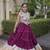 women navratri rayon lehenga choli  with lampi lace & kutchi work blouse-  full stitched free size