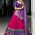 Printed with Iconic Sparkle Lehenga with Choli Dupatta