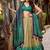 Multicolor Vichitra Silk Printed Lehenga with Choli Dupatta
