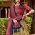 Multicolor Vichitra Silk Printed Lehenga with Choli Dupatta