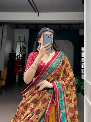 Printed with Iconic Sparkle Lehenga with Choli Dupatta 4