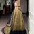 Gold Tasar Silk Printed Iconic Sparkle with Lace Border Lehenga with Choli Dupatta