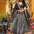 Black Tasar Silk Iconic Sparkle with Lace Border Lehenga with Choli Dupatta