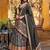 Black Tasar Silk Iconic Sparkle with Lace Border Lehenga with Choli Dupatta