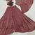 Pink Color Beads Hand Work And Moti Work Silk Blend Salwar Suit