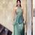 Sky Blue Color Beads Hand Work And Moti Work Silk Blend Salwar Suit