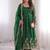 Heavy fendy silk embroidered sequince work wedding kurta set