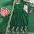 Heavy fendy silk embroidered sequince work wedding kurta set