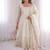 Heavy fendy silk embroidered sequince work wedding kurta set