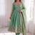 Heavy fendy silk embroidered sequince work wedding kurta set