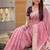 Pink cotton silk saree with traditional bird motifs pallu with blouse
