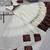 White Cotton Gamthi Work Chaniya Choli with Dupatta For Garba