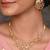 Gold Plated CZ Ethnic Jewellery Set For Women