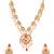 Gold Plated CZ Ethnic Jewellery Set For Women