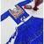 Royalblue Georgette Bandhani Print Navratri Chaniya Choli with Kutch Embroidery Blouse