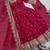 Heavy fendy silk embroidered sequince work wedding kurta set