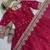 Heavy fendy silk embroidered sequince work wedding kurta set