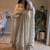 Heavy fendy silk embroidered sequince work wedding kurta set