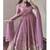 Heavy fendy silk embroidered sequince work wedding kurta set