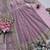Heavy fendy silk embroidered sequince work wedding kurta set