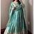 Heavy fendy silk embroidered sequince work wedding kurta set