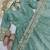 Heavy fendy silk embroidered sequince work wedding kurta set
