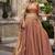 Orange Fendy With Sequence Embroidered Work Wedding Lehenga Choli