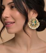 Divine lord krishna heritage earrings