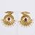 Golden avian heritage earrings