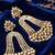 Radiant crystal arch statement earrings
